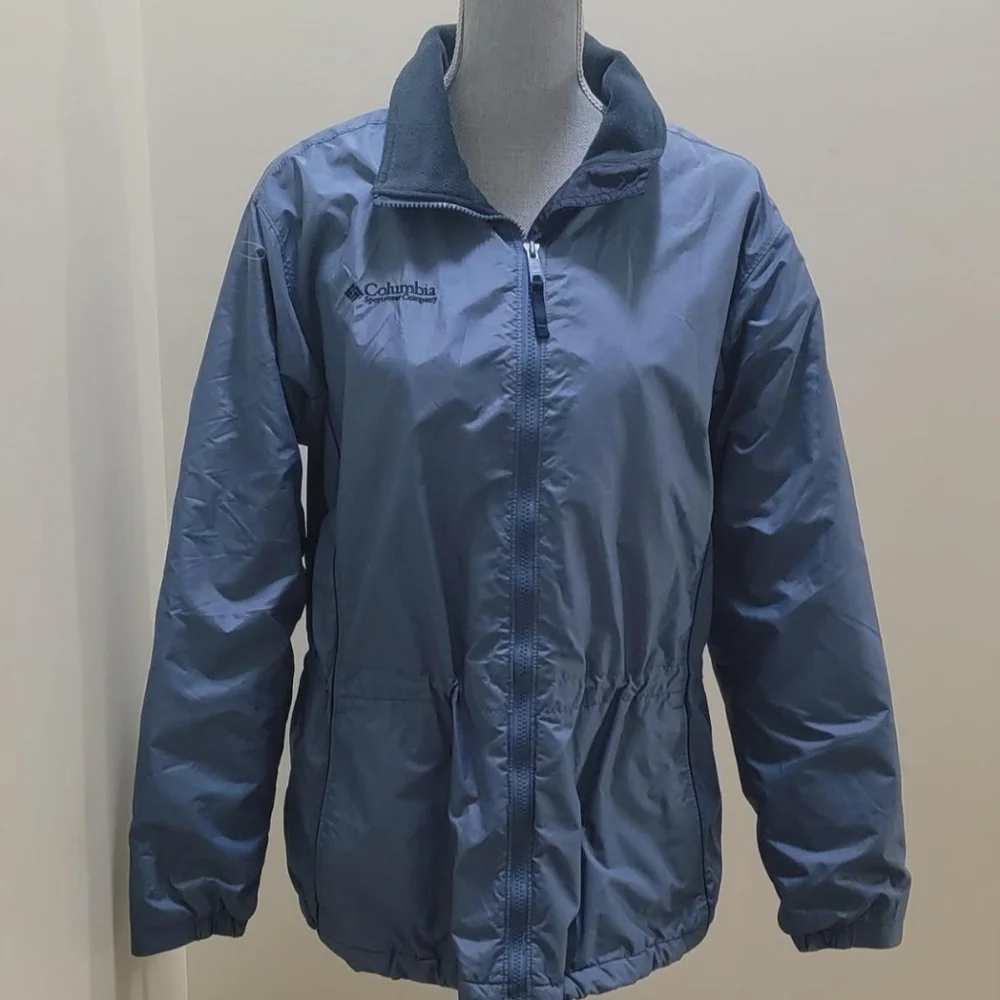 🏷️COLOMBIA WOMEN'S US LARGE JACKET NO HOOD IN VERY GOOD CONDITION - Picture 3 of 10